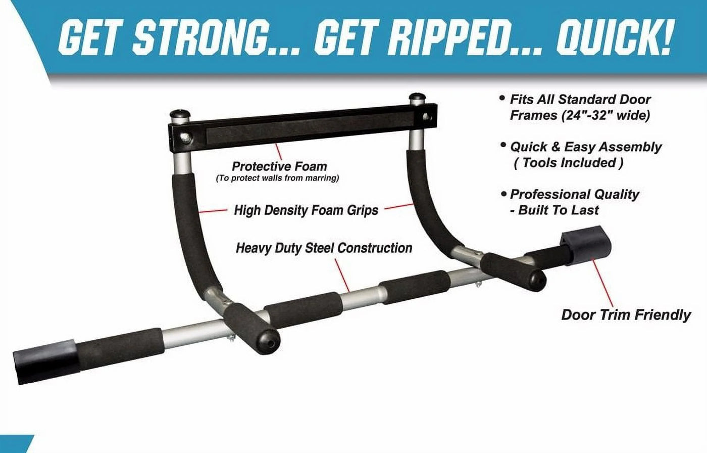 DOORWAY CHIN up BAR PULL up BAR SIT up MULTI-FUNCTION HOME GYM BETTER DESIGN
