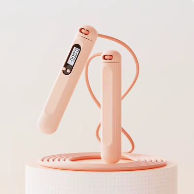 ABS Quality Digital Smart Jump Rope Gym Equipment Anti-Slip Handle Multiple Combinations Cordless Customized Logo Print Skipping