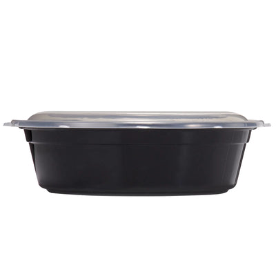 1L round Meal Prep Food Storage Container, 5 Pack