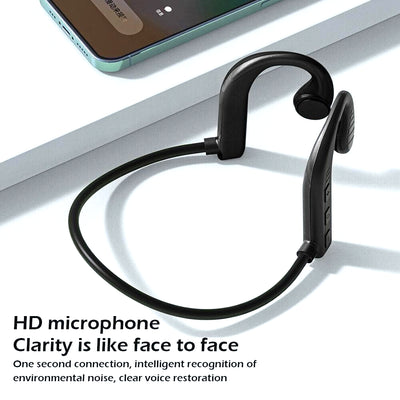 Bone Conduction Headphones Bluetooth Wireless Headset Outdoor Sport Earbuds USA