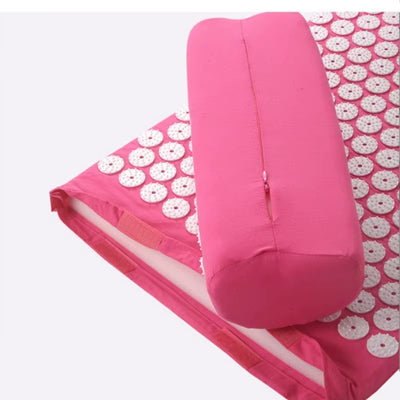Hot Selling Yoga Massage Acupuncture Foot Cushion Pillow Set Shakti Mat Acupressure