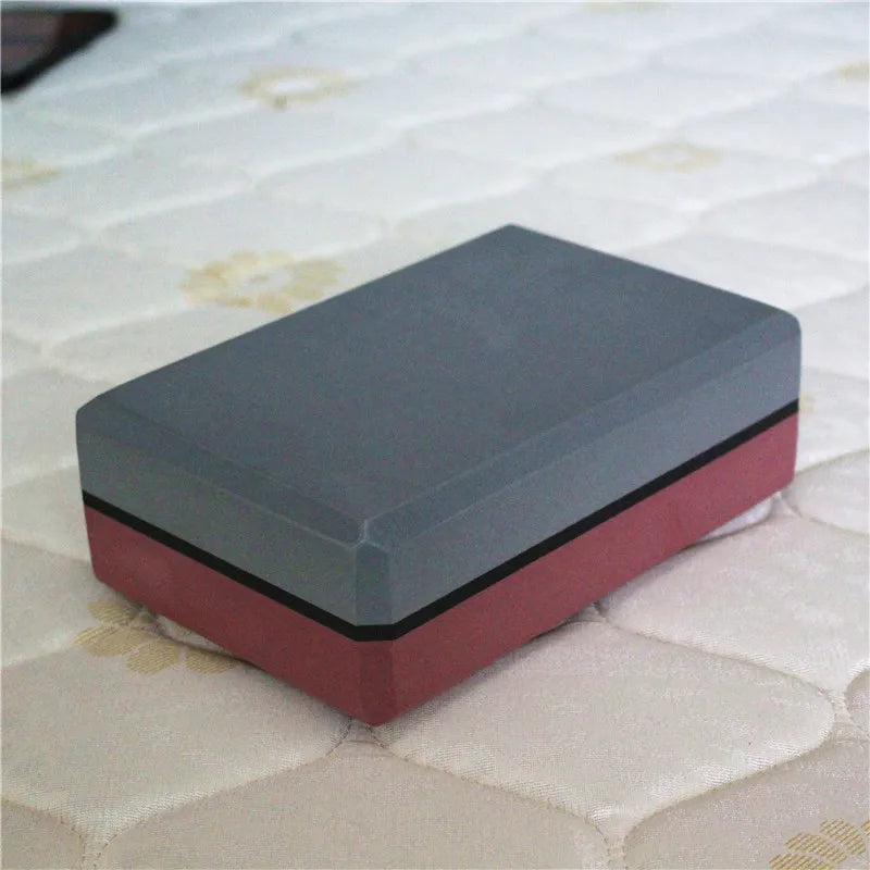 Yoga Block Multi Colors Pilates EVA Yoga Brick Gym Foam Stretching Aid Gym Pilates Yoga Block Exercise Fitness Sport