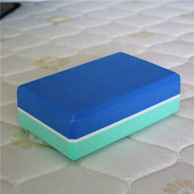 Yoga Block Multi Colors Pilates EVA Yoga Brick Gym Foam Stretching Aid Gym Pilates Yoga Block Exercise Fitness Sport