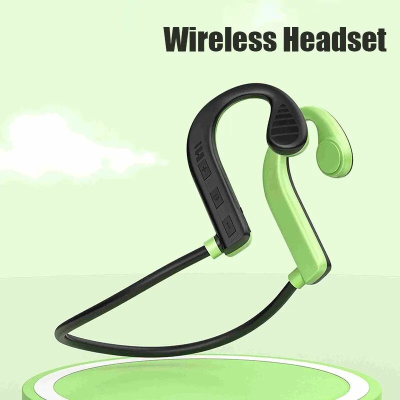 Bone Conduction Headphones Bluetooth Wireless Headset Outdoor Sport Earbuds USA