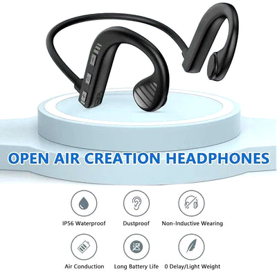 Bone Conduction Headphones Bluetooth Wireless Headset Outdoor Sport Earbuds USA