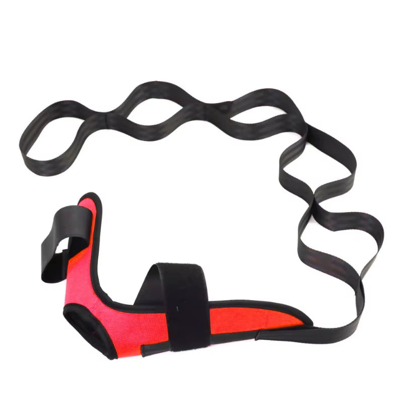 Fascia Stretcher Finally Flexible Again Yoga Strap Belt Trainning and Exercise Stroke Hemiplegia Rehabilitation Leg Stretcher