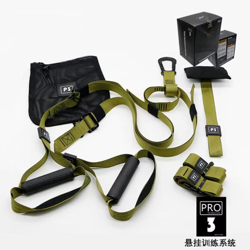 Nylon Multifunction Durable Strength Fitness Suspension Adjustable Suspension Trainer