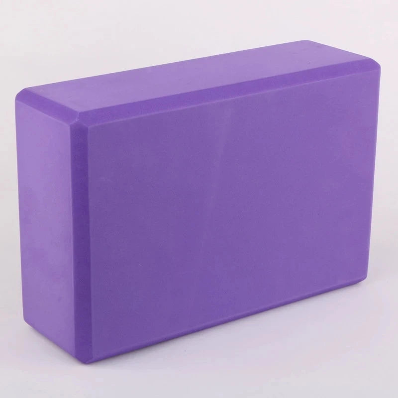 Yoga Block Multi Colors Pilates EVA Yoga Brick Gym Foam Stretching Aid Gym Pilates Yoga Block Exercise Fitness Sport