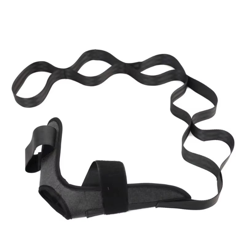 Fascia Stretcher Finally Flexible Again Yoga Strap Belt Trainning and Exercise Stroke Hemiplegia Rehabilitation Leg Stretcher