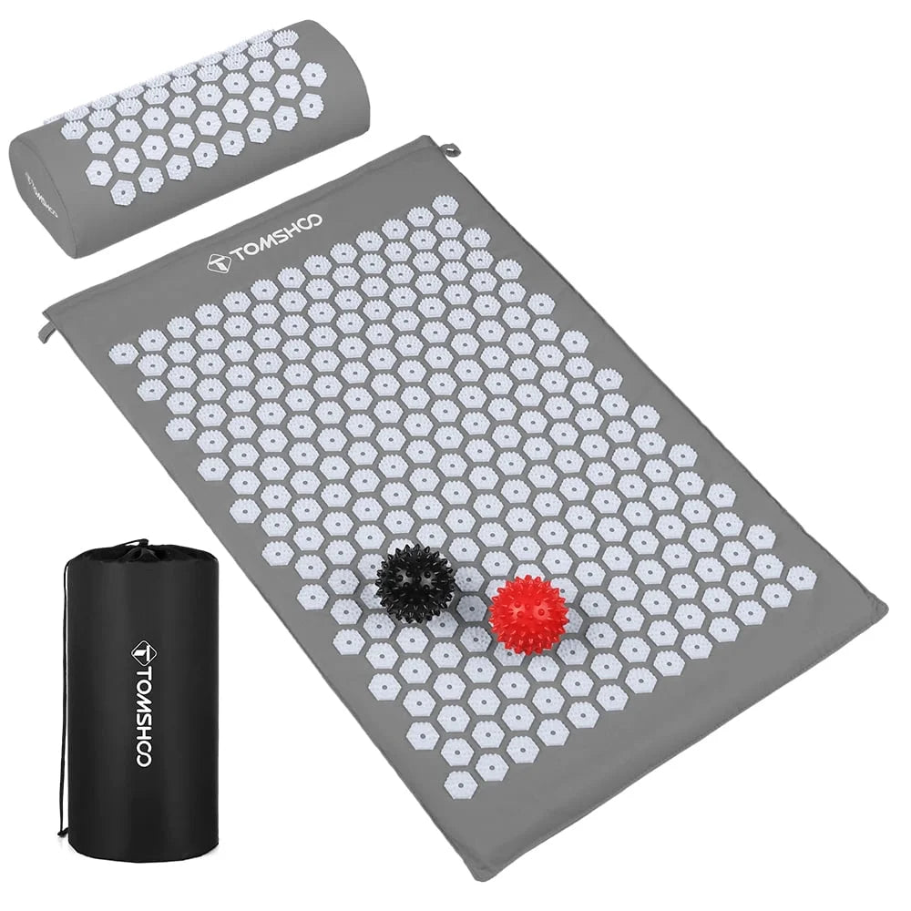 Acupressure Mat and Pillow Set