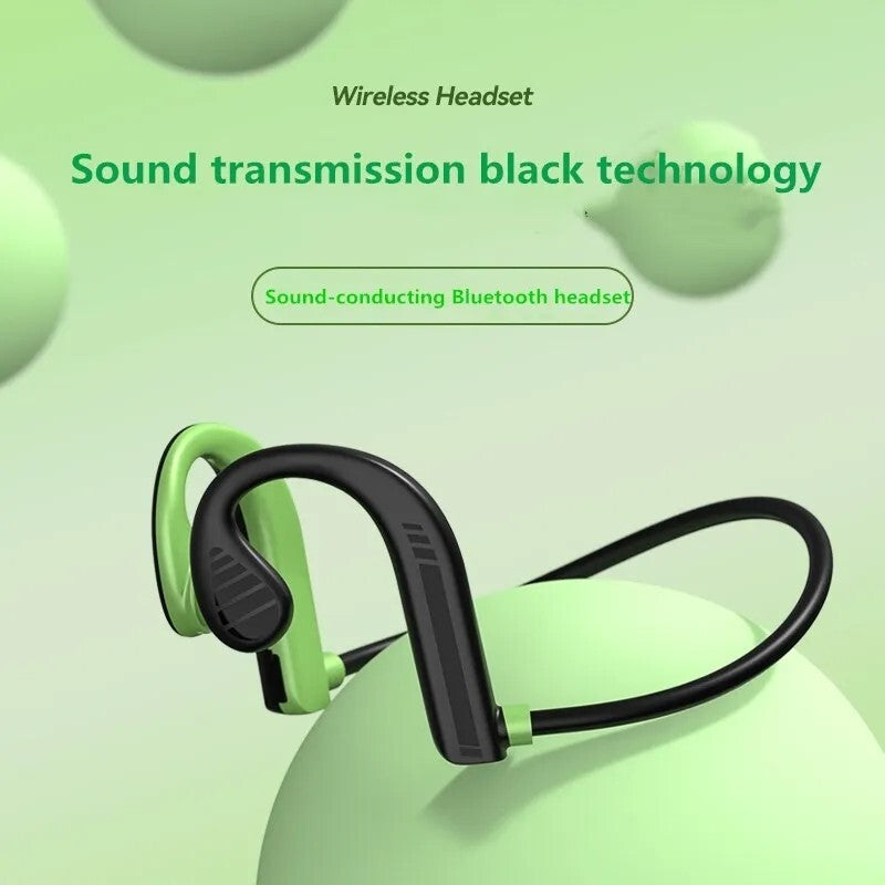 Bone Conduction Headphones Bluetooth Wireless Headset Outdoor Sport Earbuds USA