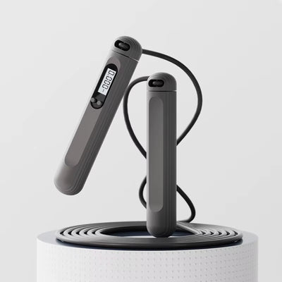 ABS Quality Digital Smart Jump Rope Gym Equipment Anti-Slip Handle Multiple Combinations Cordless Customized Logo Print Skipping