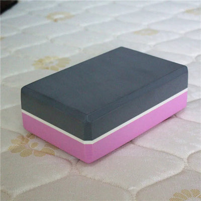 Yoga Block Multi Colors Pilates EVA Yoga Brick Gym Foam Stretching Aid Gym Pilates Yoga Block Exercise Fitness Sport