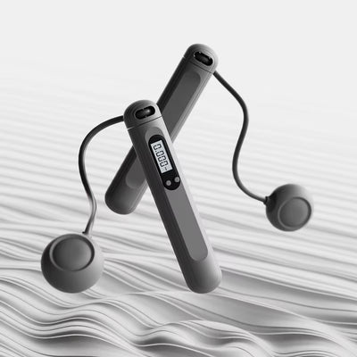 ABS Quality Digital Smart Jump Rope Gym Equipment Anti-Slip Handle Multiple Combinations Cordless Customized Logo Print Skipping